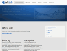 Tablet Screenshot of edv-infotech.com